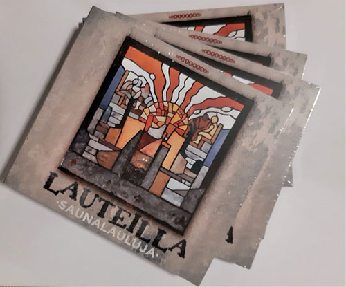 Lauteilla – Saunalauluja, kansi